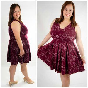 Merlot Kisses Wine Dress